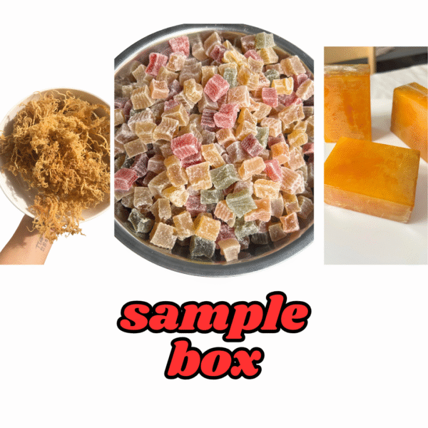 Sample Box - Choose your sea moss supplier