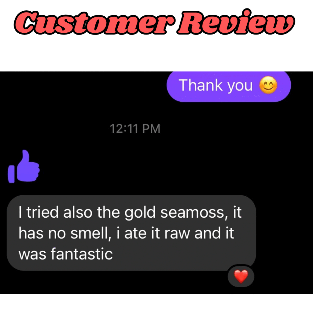 dry sea moss review